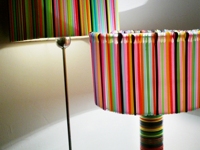 recyclart Straws Lamp